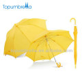 19 inch 8k yellow straight small umbrella for kids